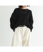 【アーバンリサーチ/URBAN RESEARCH】のテープヤーンVネック畦ニット CHARCOAL|ID: prp329100004648075 ipo3291000000033556564