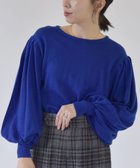 【シップス フォー ウィメン/SHIPS】のquaranciel 手洗い可能 ウール ボリューム スリーブ 2way ニット ブルー|ID: prp329100004648084 ipo3291000000033556729