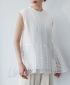 【ガール/GIRL】のドットチュールドッキングカットソー【洗える】 OWHDOT|ID: prp329100004648086 ipo3291000000033556737