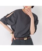 【スタディオ クリップ/studio CLIP】の【daily CLIP】ショルダースリットブラウス 人気、トレンドファッション・服の通販 founy(ファニー) ファッション Fashion レディースファッション Fashion for Women トップス・カットソー Cut & Sew Tops シャツ・ブラウス・オフィスカジュアル Elegant Blouses & Button-Ups ギャザー Gathered, Ruffled ショルダー Shoulder, Shoulder Strap スリット Slit, Slit Detail タイトスカート Pencil Skirt, Tight Skirt トレンド Trend, Trending Now ワイド Wide, Wide Fit 夏 Summer thumbnail チャコール18|ID: prp329100004648090 ipo3291000000033556763