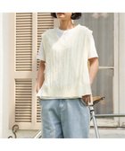 【エルビーシー/LBC】のフリンジシアーサイドリボンベスト 人気、トレンドファッション・服の通販 founy(ファニー) ファッション Fashion レディースファッション Fashion for Women アウター Coat / Outerwear Collection トップス・カットソー Cut & Sew Tops ベスト&ジレ / 重ね着スタイル Vests & Gilets インナー Innerwear フリンジ Fringe, Tassel ベスト Vest, Waistcoat リボン Ribbon, Bow thumbnail ホワイト|ID: prp329100004648101 ipo3291000000033556998