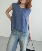 【エルビーシー/LBC】のフリンジシアーサイドリボンベスト 人気、トレンドファッション・服の通販 founy(ファニー) ファッション Fashion レディースファッション Fashion for Women アウター Coat / Outerwear Collection トップス・カットソー Cut & Sew Tops ベスト&ジレ / 重ね着スタイル Vests & Gilets インナー Innerwear フリンジ Fringe, Tassel ベスト Vest, Waistcoat リボン Ribbon, Bow thumbnail スティールブルー|ID: prp329100004648101 ipo3291000000033557006