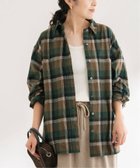 【フレームワーク/FRAMeWORK】のネルチェックシャツ 人気、トレンドファッション・服の通販 founy(ファニー) ファッション Fashion レディースファッション Fashion for Women トップス・カットソー Cut & Sew Tops シャツ・ブラウス・オフィスカジュアル Elegant Blouses & Button-Ups シンプル Simple, Minimal チェック Check, Plaid, Tartan ポケット Pocket, Pocket Detail thumbnail グリーン|ID: prp329100004648143 ipo3291000000033680071
