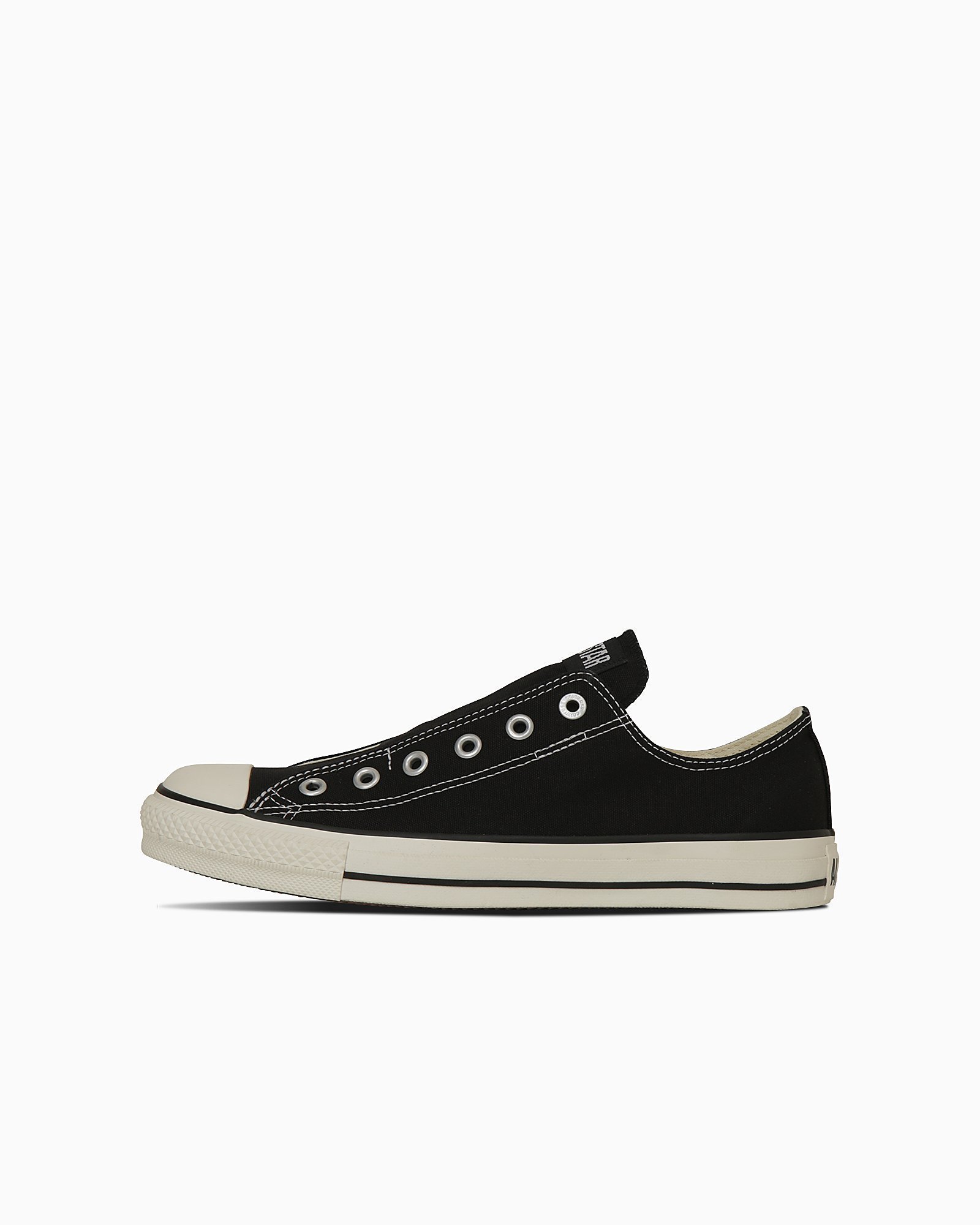 【コンバース/CONVERSE】の【CONVERSE 公式】ALL STAR SLIP FE OX/ 【コンバース 公式】オールスター スリップ FE OX ローカット スリッポン インテリア・キッズ・メンズ・レディースファッション・服の通販 founy(ファニー) 　ファッション　Fashion　レディースファッション　Fashion for Women　インソール　Shoe Insole　シンプル　Simple, Minimal　スリッポン　Slip-On, Loafer　ラバー　Rubber, Rubber Sole　ブラック|ID: prp329100004648179 ipo3291000000033557783
