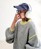 【ノッチ/notch】の【notch. by yui 】オーバーサイズバイカラーニット 2025AW 人気、トレンドファッション・服の通販 founy(ファニー) ファッション Fashion レディースファッション Fashion for Women トップス・カットソー Cut & Sew Tops ニット Knit Tops & Sweaters インナー Innerwear デニム Denim, Jeans Material 人気 Popular, Best Seller ベーシック Basic, Essential リラックス Relax, Relaxed Fit おすすめ Recommended / Our Picks 2025年 2025 2025-2026秋冬・A/W Autumn/Winter 2025–26 AW25–26 thumbnail ライトグレー|ID: prp329100004648181 ipo3291000000033557805