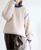 【ノッチ/notch】の【notch. by yui 】オーバーサイズバイカラーニット 2025AW 人気、トレンドファッション・服の通販 founy(ファニー) ファッション Fashion レディースファッション Fashion for Women トップス・カットソー Cut & Sew Tops ニット Knit Tops & Sweaters インナー Innerwear デニム Denim, Jeans Material 人気 Popular, Best Seller ベーシック Basic, Essential リラックス Relax, Relaxed Fit おすすめ Recommended / Our Picks 2025年 2025 2025-2026秋冬・A/W Autumn/Winter 2025–26 AW25–26 thumbnail アイボリー|ID: prp329100004648181 ipo3291000000034459229