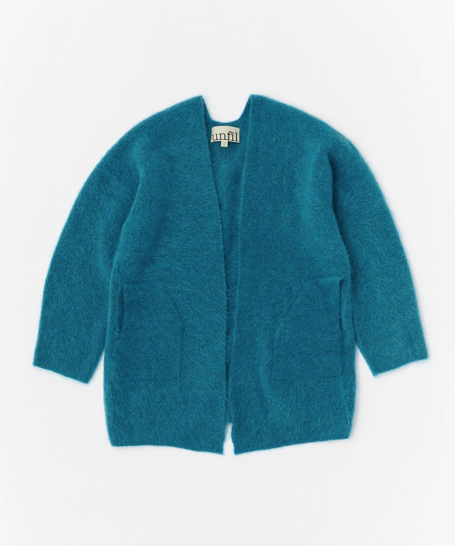 【アーバンリサーチ ドアーズ/URBAN RESEARCH DOORS】の『一部別注カラー』unfil mohair cardigan インテリア・キッズ・メンズ・レディースファッション・服の通販 founy(ファニー) 　ファッション　Fashion　レディースファッション　Fashion for Women　トップス・カットソー　Cut & Sew Tops　カーディガン・羽織り　Layered Style Cardigans　2024年　2024　2024-2025秋冬・A/W　Autumn/Winter 2024–25 AW24–25　冬　Winter / This Winter　シンプル　Simple, Minimal　別注　Limited Edition, Custom Order　定番　Standard, Basic Item　A/W・秋冬　Autumn/Winter　blue|ID: prp329100004648203 ipo3291000000033558100