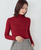 【コムサイズム/COMME CA ISM】の【 マシンウォッシャブル 】ベーシックタートルネック レッド|ID: prp329100004648204 ipo3291000000033558113