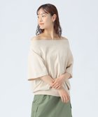【ビームス ハート/BEAMS HEART】の2WAY オフショル 裏毛 プルオーバー IVORY|ID: prp329100004648213 ipo3291000000033558265