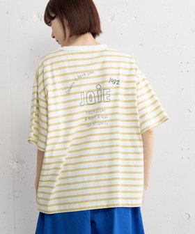 【プードゥドゥ/POU DOU DOU】のJOiEバックロゴ刺繍Tシャツ 人気、トレンドファッション・服の通販 founy(ファニー) ファッション Fashion レディースファッション Fashion for Women トップス・カットソー Cut & Sew Tops シャツ・ブラウス・オフィスカジュアル Elegant Blouses & Button-Ups ロングTシャツ・Tシャツ Longline T-Shirts & Tees バッグ Bags スマート Smart, Elegant ハンド Hand, Handmade |ID:prp329100004648244