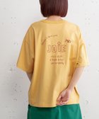 【プードゥドゥ/POU DOU DOU】のJOiEバックロゴ刺繍Tシャツ 人気、トレンドファッション・服の通販 founy(ファニー) ファッション Fashion レディースファッション Fashion for Women トップス・カットソー Cut & Sew Tops シャツ・ブラウス・オフィスカジュアル Elegant Blouses & Button-Ups ロングTシャツ・Tシャツ Longline T-Shirts & Tees バッグ Bags スマート Smart, Elegant ハンド Hand, Handmade thumbnail イエロー|ID: prp329100004648244 ipo3291000000033558556