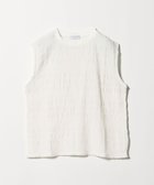 【ユナイテッドアローズ/UNITED ARROWS】のシャーリング ノースリーブ ブラウス A DAY IN THE LIFE OFF WHITE|ID: prp329100004648249 ipo3291000000033558651