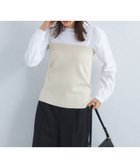 【ユナイテッドアローズ/UNITED ARROWS】のパフニット 2WAY キャミソール -ウォッシャブル- OFF WHITE|ID: prp329100004648251 ipo3291000000033558662