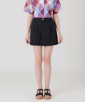 【ブルーレーベル クレストブリッジ/BLUE LABEL CRESTBRIDGE】のコンパクトツイルショートパンツ 人気、トレンドファッション・服の通販 founy(ファニー) ファッション Fashion レディースファッション Fashion for Women パンツ Pants & Trousers ショートパンツ・ハーフパンツ High-Waisted & Relaxed Shorts おすすめ Recommended / Our Picks ショート Short, Short Length ストライプ Stripe, Striped Pattern |ID:prp329100004648258
