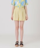 【ブルーレーベル クレストブリッジ/BLUE LABEL CRESTBRIDGE】のコンパクトツイルショートパンツ 人気、トレンドファッション・服の通販 founy(ファニー) ファッション Fashion レディースファッション Fashion for Women パンツ Pants & Trousers ショートパンツ・ハーフパンツ High-Waisted & Relaxed Shorts おすすめ Recommended / Our Picks ショート Short, Short Length ストライプ Stripe, Striped Pattern thumbnail イエロー|ID: prp329100004648258 ipo3291000000033558740