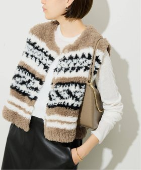 【スローブ イエナ/SLOBE IENA】 《WEB限定/追加 》フェイクファーニットベスト人気、トレンドファッション・服の通販 founy(ファニー) ファッション Fashion レディースファッション Fashion for Women アウター Coat / Outerwear Collection トップス・カットソー Cut & Sew Tops ニット Knit Tops & Sweaters ベスト&ジレ / 重ね着スタイル Vests & Gilets 2025年 2025 2025-2026秋冬・A/W Autumn/Winter 2025–26 AW25–26 |ID:prp329100004648262