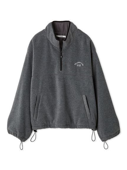 【スナイデル/SNIDEL】のハーフジッププルオーバー インテリア・キッズ・メンズ・レディースファッション・服の通販 founy(ファニー) 　ファッション　Fashion　レディースファッション　Fashion for Women　トップス・カットソー　Cut & Sew Tops　カジュアルプルオーバー・ニットトップス　Pullovers & Knit Tops / Casual Pullovers　今季　This Season, Current Season　スポーティ　Sporty, Casual Athletic　トレンド　Trend, Trending Now　ドローストリング　Drawstring, Pull Cord　ポケット　Pocket, Pocket Detail　レオパード　Leopard, Animal Print　おすすめ　Recommended / Our Picks　GRY[006]|ID: prp329100004648282 ipo3291000000033558996