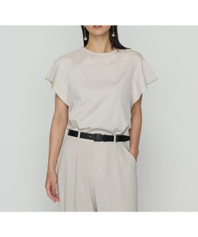 【コムサ/COMME CA】のドライカラミ/クリアスムース プルオーバー 人気、トレンドファッション・服の通販 founy(ファニー) ファッション Fashion レディースファッション Fashion for Women トップス・カットソー Cut & Sew Tops カジュアルプルオーバー・ニットトップス Pullovers & Knit Tops / Casual Pullovers ドッキング Docking, Mixed Material フレア Flare, Flared メタル Metal, Metal Parts エレガント 上品 Elegant |ID:prp329100004648313