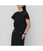 【コムサ/COMME CA】のドライカラミ/クリアスムース プルオーバー 人気、トレンドファッション・服の通販 founy(ファニー) ファッション Fashion レディースファッション Fashion for Women トップス・カットソー Cut & Sew Tops カジュアルプルオーバー・ニットトップス Pullovers & Knit Tops / Casual Pullovers ドッキング Docking, Mixed Material フレア Flare, Flared メタル Metal, Metal Parts エレガント 上品 Elegant thumbnail 05:ブラック|ID: prp329100004648313 ipo3291000000033559318