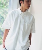 【ビームス/BEAMS / MEN】の【洗濯機洗い可】ワイドフィット 5分袖 ボタンダウンシャツ 25SS コットン100% 人気、トレンドファッション・服の通販 founy(ファニー) ファッション Fashion メンズファッション Fashion for Men スタイリッシュ Stylish, Fashionable ストレッチ Stretch, Stretchy Fabric バランス Balance, Style Balance フィット Fit, Slim Fit ポケット Pocket, Pocket Detail ワイド Wide, Wide Fit エレガント 上品 Elegant 2025年 2025 2025春夏・S/S Spring/Summer 2025 SS25 thumbnail WHITE|ID: prp329100004648378 ipo3291000000033560265