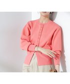 【ナノ ユニバース/nano universe】のダブルジャガードクルーネックニットカーディガン 人気、トレンドファッション・服の通販 founy(ファニー) ファッション Fashion レディースファッション Fashion for Women トップス・カットソー Cut & Sew Tops ニット Knit Tops & Sweaters カーディガン・羽織り Layered Style Cardigans 2025年 2025 2025春夏・S/S Spring/Summer 2025 SS25 おすすめ Recommended / Our Picks ウォッシャブル Machine Washable カーディガン Cardigan, Knitwear バランス Balance, Style Balance フロント Front, Front Design 羽織 Haori, Light Jacket thumbnail ピンク|ID: prp329100004648406 ipo3291000000033560690