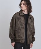 【ティーケー/tk TAKEO KIKUCHI / MEN】のA-2シンセティックレザーブルゾン 人気、トレンドファッション・服の通販 founy(ファニー) ファッション Fashion メンズファッション Fashion for Men ジャケット Jacket, Outerwear デニム Denim, Jeans Material プリント Print, Printed Pattern ポケット Pocket, Pocket Detail ミリタリー Military, Army Style エレガント 上品 Elegant 人気 Popular, Best Seller thumbnail ブラウン|ID: prp329100004648413 ipo3291000000033560845