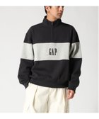 【ギャップ/GAP】のヴィンテージソフト カラーブロック GAPロゴ ハーフジップ プルオーバー MOONLESS_NIGHT|ID: prp329100004648437 ipo3291000000033561103