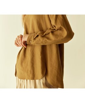 【アールエヌエーエヌ/RNA-N】のB2796 コットンリネンブロークンツイルブラウス 人気、トレンドファッション・服の通販 founy(ファニー) ファッション Fashion レディースファッション Fashion for Women トップス・カットソー Cut & Sew Tops シャツ・ブラウス・オフィスカジュアル Elegant Blouses & Button-Ups シンプル Simple, Minimal フロント Front, Front Design エレガント 上品 Elegant |ID:prp329100004648443
