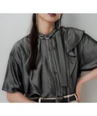 【ハレ/HARE】の【LADIES】キュプラライクブラウス グレー15|ID: prp329100004648457 ipo3291000000033561487