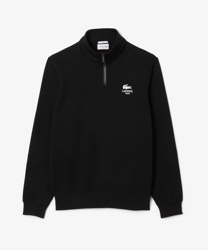 【ラコステ/LACOSTE】の裏パイル地 ワンポイントプリントハーフジップスウェット トレーナー インテリア・キッズ・メンズ・レディースファッション・服の通販 founy(ファニー) https://founy.com/ ファッション Fashion レディースファッション Fashion for Women トップス・カットソー Cut & Sew Tops レディースパーカー・カジュアルフーディー Casual Hoodies & Sweatshirts スウェット・クルーネックトップス Sweatshirts & Crewnecks / Relaxed Fit Sweat Tops おすすめ Recommended / Our Picks エレガント 上品 Elegant クラシック Classic, Timeless Style スポーツ Sports, Activewear スポーティ Sporty, Casual Athletic トレーナー Sweatshirt, Trainer ワンポイント One Point, Statement Accent 吸水 Absorbent, Quick-Dry |ID: prp329100004648465 ipo3291000000033561647