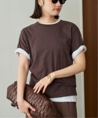 【プラージュ/Plage】のPOCKET Tシャツ ブラウン|ID: prp329100004648466 ipo3291000000033561669