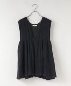 【ローリーズファーム/LOWRYS FARM】のフェザーZIPベスト 人気、トレンドファッション・服の通販 founy(ファニー) ファッション Fashion レディースファッション Fashion for Women アウター Coat / Outerwear Collection トップス・カットソー Cut & Sew Tops ベスト&ジレ / 重ね着スタイル Vests & Gilets ギャザー Gathered, Ruffled シアー Sheer, See-Through ストレッチ Stretch, Stretchy Fabric フェザー Feather, Feather Detail フリンジ Fringe, Tassel ベスト Vest, Waistcoat ペプラム Peplum, Flared Hem thumbnail ブラック09|ID: prp329100004648476 ipo3291000000033561744