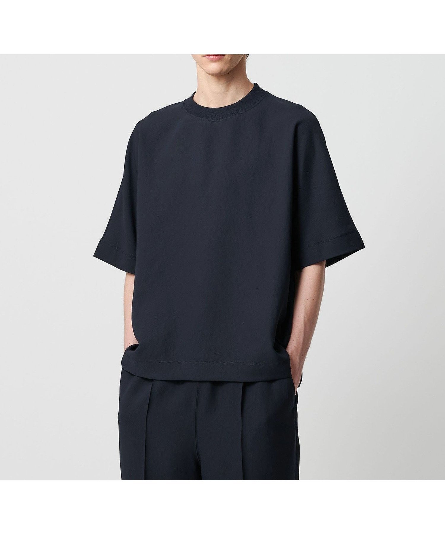 【ユナイテッドアローズ/UNITED ARROWS / MEN】のD.O UNITED ARROWS BY DAISUKE OBANA ESSENS I D/SL TEE 25AW/Tシャツ インテリア・キッズ・メンズ・レディースファッション・服の通販 founy(ファニー) 　ファッション　Fashion　メンズファッション　Fashion for Men　エレガント 上品　Elegant　コレクション　Collection, Seasonal Line　シンプル　Simple, Minimal　ジャケット　Jacket, Outerwear　セットアップ　Set-Up, Coordinated Outfit　定番　Standard, Basic Item　リラックス　Relax, Relaxed Fit　ルーズ　Loose, Oversized　おすすめ　Recommended / Our Picks　2025年　2025　2025-2026秋冬・A/W　Autumn/Winter 2025–26 AW25–26　NAVY|ID: prp329100004648478 ipo3291000000033561751