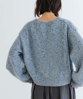 【アーバンリサーチ/URBAN RESEARCH】の『WEB限定』カラーメランジエアリークルーネックニット 人気、トレンドファッション・服の通販 founy(ファニー) ファッション Fashion レディースファッション Fashion for Women トップス・カットソー Cut & Sew Tops ニット Knit Tops & Sweaters 2024年 2024 2024-2025秋冬・A/W Autumn/Winter 2024–25 AW24–25 冬 Winter / This Winter ショート Short, Short Length スラックス Slacks, Dress Pants デニム Denim, Jeans Material メランジ Melange, Mixed Yarn A/W・秋冬 Autumn/Winter |ID:prp329100004648493