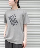 【アーバンリサーチ ドアーズ/URBAN RESEARCH DOORS】のFORK SPOON オーバーダイロゴTシャツ GRAY|ID: prp329100004648523 ipo3291000000033562252