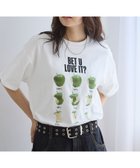 【ページボーイ/PAGEBOY】の【PBLIM】ラインアップルTシャツ オフホワイト02|ID: prp329100004648529 ipo3291000000033562328