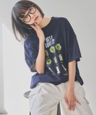 【ページボーイ/PAGEBOY】の【PBLIM】ラインアップルTシャツ ネイビー88|ID: prp329100004648529 ipo3291000000033562332