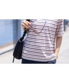 【デコイ/DECOY Since1981】の【冷感】【UVカット】ひやさらコットンプレミアムマルチボーダーTシャツ 人気、トレンドファッション・服の通販 founy(ファニー) ファッション Fashion レディースファッション Fashion for Women トップス・カットソー Cut & Sew Tops シャツ・ブラウス・オフィスカジュアル Elegant Blouses & Button-Ups ロングTシャツ・Tシャツ Longline T-Shirts & Tees プレミアム Premium, High-End ワンポイント One Point, Statement Accent thumbnail レッド|ID: prp329100004648532 ipo3291000000033562367