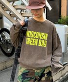 【チャオパニックティピー/CIAOPANIC TYPY】の【UNISEX】NEWアシッドウォッシュ加工ロゴスウェット 人気、トレンドファッション・服の通販 founy(ファニー) ファッション Fashion レディースファッション Fashion for Women トップス・カットソー Cut & Sew Tops レディースパーカー・カジュアルフーディー Casual Hoodies & Sweatshirts スウェット・クルーネックトップス Sweatshirts & Crewnecks / Relaxed Fit Sweat Tops ユニセックス Unisex, Genderless インナー Innerwear ウォッシュ Washed Finish カーゴパンツ Cargo Pants, Utility Pants ジャケット Jacket, Outerwear スラックス Slacks, Dress Pants デニム Denim, Jeans Material ビンテージ Vintage, Retro Style ベスト Vest, Waistcoat ワイド Wide, Wide Fit 人気 Popular, Best Seller 冬 Winter / This Winter 秋 Autumn thumbnail ブラウン|ID: prp329100004648669 ipo3291000000033565962