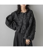 【ラジュール/Lajour】のふくれジャガードブルゾン 人気、トレンドファッション・服の通販 founy(ファニー) ファッション Fashion レディースファッション Fashion for Women アウター Coat / Outerwear Collection ブルゾンジャケット・スポーティアウター Blouson Jackets クラシカル Classical, Vintage-Inspired ショルダー Shoulder, Shoulder Strap スリーブ Sleeve, Long Sleeve / Short Sleeve ドロップ Drop Shoulder, Dropped Style バルーン Balloon, Balloon Silhouette パール Pearl, Pearl Accent フェミニン Feminine, Girly ブルゾン Blouson, Bomber Jacket ヴィンテージ Vintage Style エレガント 上品 Elegant thumbnail ブラック|ID: prp329100004648674 ipo3291000000033566122