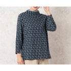 【ミゼール/MISSEL】のコットンジャカードカットソー ダークブルー|ID: prp329100004648681 ipo3291000000033566376