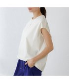 【エルーラ/Elura】のひやっとタッチフレンチTシャツ/576899 ホワイト02|ID: prp329100004648685 ipo3291000000033566544