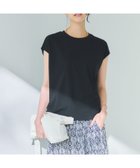 【エルーラ/Elura】のひやっとタッチフレンチTシャツ/576899 ブラック09|ID: prp329100004648685 ipo3291000000033566545