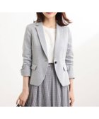 【リフレクト/Reflect】の【UVカット/接触冷感/洗える】匠ジャケット/ベーシックテーラード 人気、トレンドファッション・服の通販 founy(ファニー) ファッション Fashion レディースファッション Fashion for Women アウター Coat / Outerwear Collection レディースジャケット・軽アウター Jackets 2022年 2022 2022 春夏 S/S Spring/Summer 2022 SS22 ジャケット Jacket, Outerwear バランス Balance, Style Balance フロント Front, Front Design ベーシック Basic, Essential 夏 Summer 春 Spring S/S・春夏 SS, Spring/Summer, Warm Season 洗える Machine Washable thumbnail グレー|ID: prp329100004648693 ipo3291000000033566772