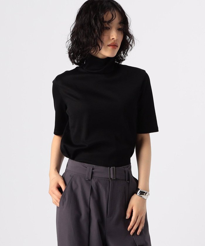 【コムサ/COMME CA】の100/2リング糸テレコ プルオーバー インテリア・キッズ・メンズ・レディースファッション・服の通販 founy(ファニー) https://founy.com/ ファッション Fashion レディースファッション Fashion for Women トップス・カットソー Cut & Sew Tops カジュアルプルオーバー・ニットトップス Pullovers & Knit Tops / Casual Pullovers インナー Innerwear カットソー Cut and Sewn Top シルク Silk, 100% Silk シンプル Simple, Minimal ジャケット Jacket, Outerwear ストレッチ Stretch, Stretchy Fabric スーピマ Supima, Premium Cotton テレコ Ribbed, Rib Stitch ハイネック High Neck, Mock Neck フィット Fit, Slim Fit おすすめ Recommended / Our Picks エレガント 上品 Elegant |ID: prp329100004648714 ipo3291000000033567585