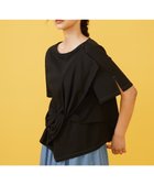 【ホコモモラ/Jocomomola】のEnredadera 異素材ドッキングTシャツ ブラック|ID: prp329100004648722 ipo3291000000033567805