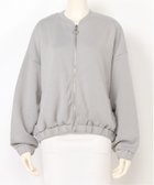 【リラクロ/relaclo】のmitis/ダンボールギャザーブルゾン 人気、トレンドファッション・服の通販 founy(ファニー) ファッション Fashion レディースファッション Fashion for Women アウター Coat / Outerwear Collection ブルゾンジャケット・スポーティアウター Blouson Jackets ギャザー Gathered, Ruffled テクスチャー Texture, Textured Fabric thumbnail グレー|ID: prp329100004648733 ipo3291000000033568247