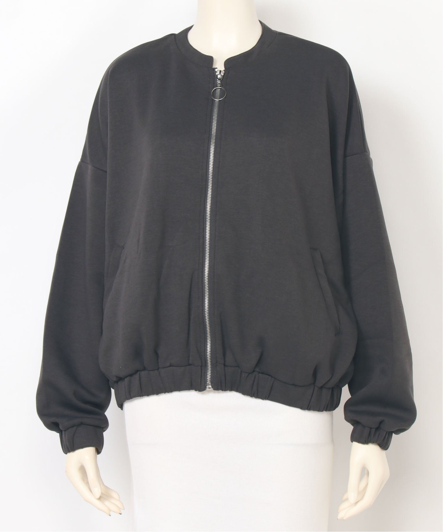 【リラクロ/relaclo】のmitis/ダンボールギャザーブルゾン インテリア・キッズ・メンズ・レディースファッション・服の通販 founy(ファニー) 　ファッション　Fashion　レディースファッション　Fashion for Women　アウター　Coat / Outerwear Collection　ブルゾンジャケット・スポーティアウター　Blouson Jackets　ギャザー　Gathered, Ruffled　テクスチャー　Texture, Textured Fabric　チャコール|ID: prp329100004648733 ipo3291000000033568250