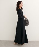 【ナチュラルクチュール/natural couture】のWEB限定/ osono 前後2WAYカットジョーゼットフレアワンピース ブラック|ID: prp329100004648744 ipo3291000000033568437