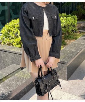【クリア/clear】のフリンジデニムジャケット 人気、トレンドファッション・服の通販 founy(ファニー) ファッション Fashion レディースファッション Fashion for Women アウター Coat / Outerwear Collection レディースジャケット・軽アウター Jackets デニムジャケット / カジュアルアウター Denim Jackets おすすめ Recommended / Our Picks ジャケット Jacket, Outerwear デニム Denim, Jeans Material フリンジ Fringe, Tassel ロング Long, Long-Length |ID:prp329100004648747
